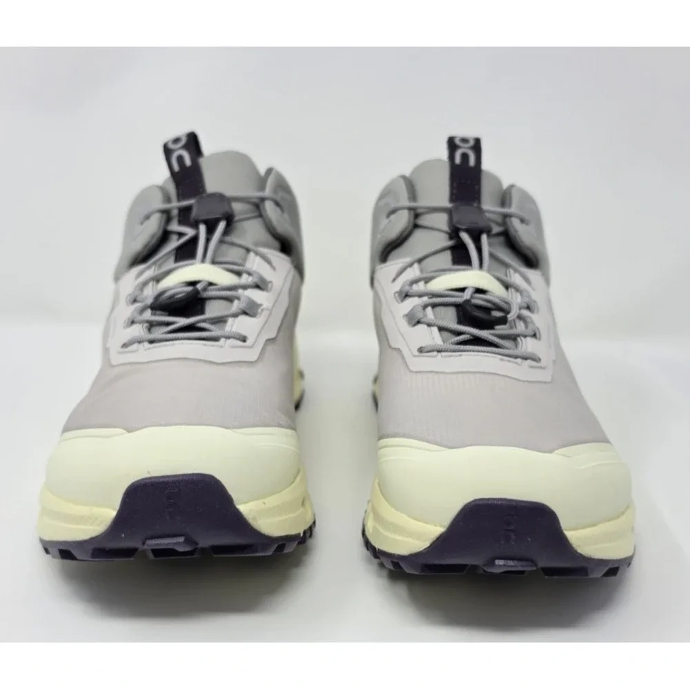 On Cloudhero Mid Waterproof Silver/Seedling Colorway Size 3.5 Youth Hiking NWB